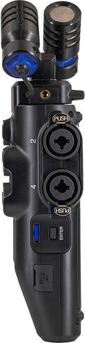 Zoom H6studio Handy Recorder, 6-Track Portable Audio Recorder with 32-Bit Float, Large X/Y Microphones, 4 XLR/TRS Inputs, USB Audio Interface, 192 kHz Recording, Bundle with BTA-1 Bluetooth Adapter in Saudi Arabia