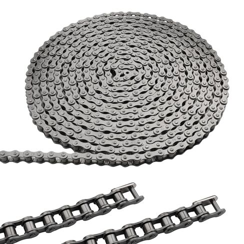 #41 Roller Chain for Gate Openers 20 Feet Carbon Steel Chains, for Extension Sliding Automatic Gate Opener Garage Door Bike Go Kart Chain in Saudi Arabia