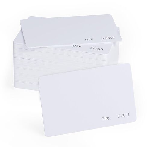 8 قطع 26 بت من بطاقات القرب CR80 القابلة للكتابة بطاقة RFID لإعادة كتابة 125 كيلو هرتز بدون تلامس Weigand Prox بطاقات القرب الفارغة المتوافقة مع ISOProx 1386 1326 H10301 تنسيق القراء وأنظمة التحكم في الوصول in Kuwait