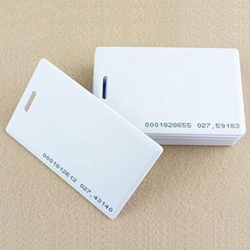100 قطعة من بطاقات القرب 125 كيلو هرتز - متوافقة مع EM4100/TK4100، بسُمك 1.8 مم، للقراءة فقط للتحكم في الوصول in Kuwait