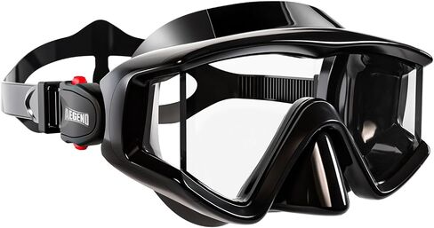 Aegend Diving Mask for Adult & Teen - Panoramic Anti-Fog Comfort Fit Goggles with Mesh Bag for Snorkeling, Scuba Diving, Freediving & Swimming in Saudi Arabia