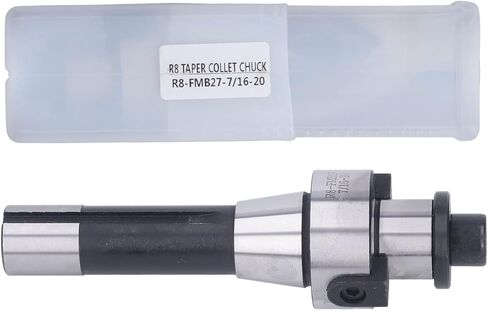 R8 Shank Shell Mill Arbor Adapter Holder, Molybdenum Steel Milling Arbor Adapter with High Hardness and Double Side Clip Key for CNC Milling Machines in Kuwait