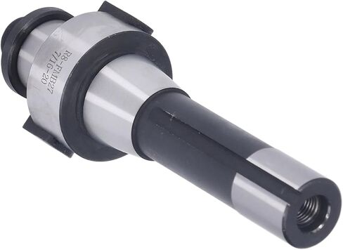 R8 Shank Shell Mill Arbor Adapter Holder, Molybdenum Steel Milling Arbor Adapter with High Hardness and Double Side Clip Key for CNC Milling Machines in Kuwait