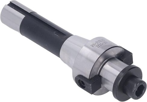 R8 Shank Shell Mill Arbor Adapter Holder, Molybdenum Steel Milling Arbor Adapter with High Hardness and Double Side Clip Key for CNC Milling Machines in Kuwait