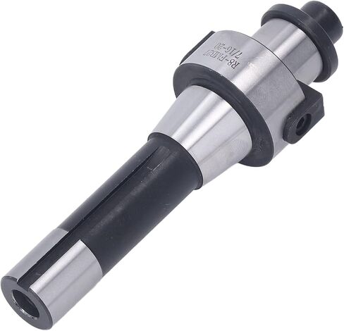 R8 Shank Shell Mill Arbor Adapter Holder, Molybdenum Steel Milling Arbor Adapter with High Hardness and Double Side Clip Key for CNC Milling Machines in Kuwait