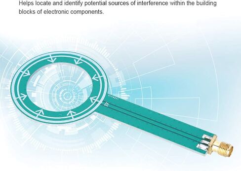EMC EMI Near Field Antenna Kit, Ring PCB Printed Circuit Board Antenna SMA Male Thread in Saudi Arabia