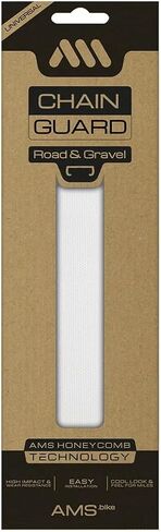 All Mountain Style Honeycomb Bike Chain Guard – Guard for Road & Gravel Bikes – Slim Frame Protection Against Chain Slap & Scuffs – No-Cut, UV-Stable Polymer in Kuwait