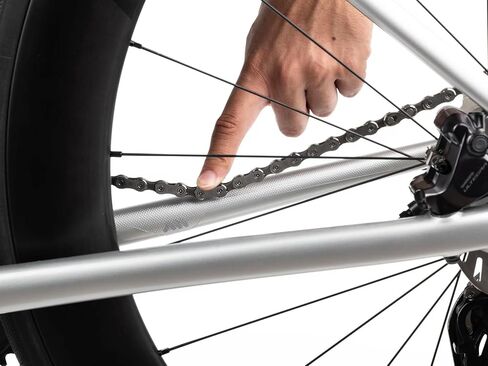 All Mountain Style Honeycomb Bike Chain Guard – Guard for Road & Gravel Bikes – Slim Frame Protection Against Chain Slap & Scuffs – No-Cut, UV-Stable Polymer in Kuwait