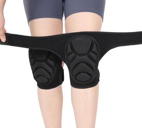 Wrestling Knee Pads for Men Women, Dance Knee Pad for Women Men Wrestling Knee Pad Wrestling Gear, Crash Pad Roller Skating Gear Knee Protector, Soft Knee Pads for Basketball Volleyball Roller Skating (Medium) in Saudi Arabia