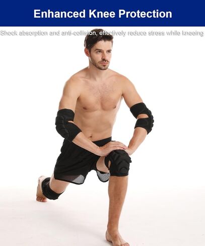 Wrestling Knee Pads for Men Women, Dance Knee Pad for Women Men Wrestling Knee Pad Wrestling Gear, Crash Pad Roller Skating Gear Knee Protector, Soft Knee Pads for Basketball Volleyball Roller Skating (Medium) in Saudi Arabia