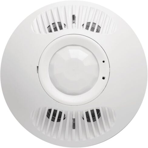 Hubbell - OMNIDT500 - Hubbell Omni PIR/Ultrasonic Ceiling Low Voltage Sensor with 500 Sq Ft Range, Off White in Saudi Arabia