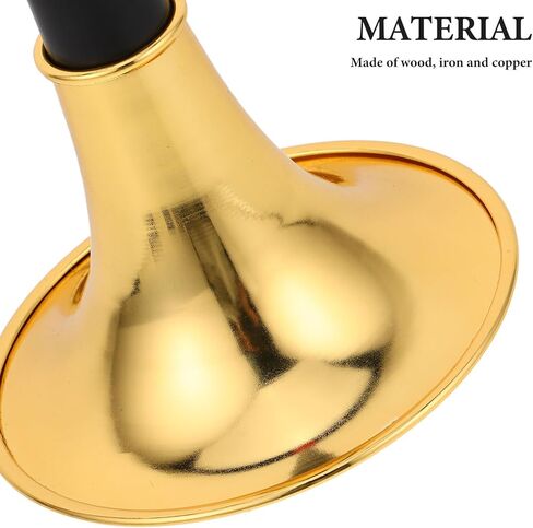أداة Suona التقليدية في مفتاح D مع جسم من خشب الورد المقلد من الراتنج، أداة الرياح الشعبية عالية القوة مقاومة للتآكل لممارسة الموسيقى للمبتدئين مع جرس مطلي بالذهب in Kuwait