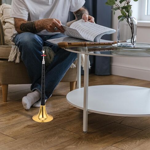 أداة Suona التقليدية في مفتاح D مع جسم من خشب الورد المقلد من الراتنج، أداة الرياح الشعبية عالية القوة مقاومة للتآكل لممارسة الموسيقى للمبتدئين مع جرس مطلي بالذهب in Kuwait