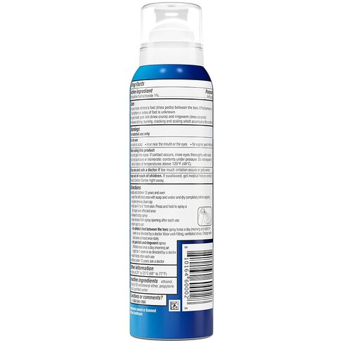 Lamisil Athlete's Foot Antifungal Spray, 1 Week Foot Fungus Treatment, Prescription Strength Terbinafine, Relieves, Treats & Prevents Recurrence, 4.2 oz (120 g) in Kuwait