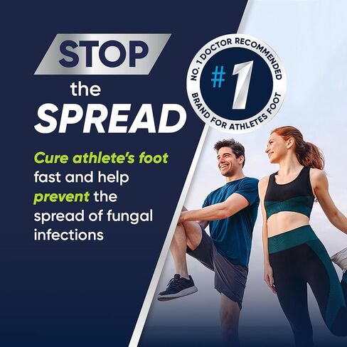 Lamisil Athlete's Foot Antifungal Spray, 1 Week Foot Fungus Treatment, Prescription Strength Terbinafine, Relieves, Treats & Prevents Recurrence, 4.2 oz (120 g) in Kuwait