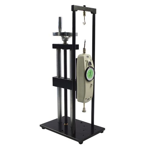 INTBUYING 500N Vertical Screw Test Stand with Push Pull Force Gauge Tensile Testing Machine in Saudi Arabia