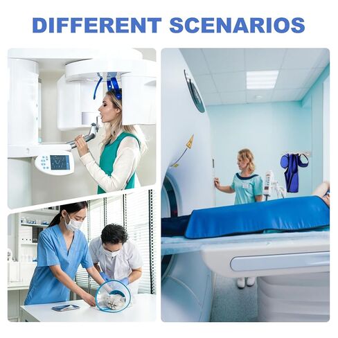 PER4MANCE 2 Pieces Lead Apron Hanger – 4-Hook Heavy Duty Wall Mount with Extra Long Anti-Slip Hooks, Easy to Mount for Imaging Centers and Home Use in Kuwait