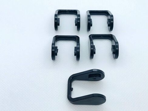 Dental Autoclavable Extended HVE Replacement Levers for High Volume Evacuation, Gray or Black - Made in The USA (5, Black) in Saudi Arabia
