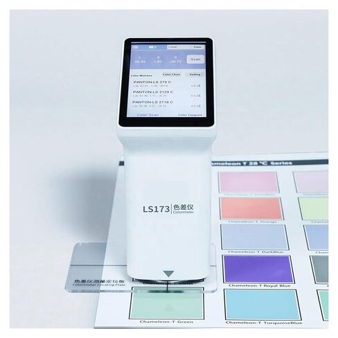 مقياس الألوان المحمول LS173 مع محلل ألوان لشاشات اللمس للطلاء والبلاستيك وقيم مختبر النسيج تشير إلى حساسية عالية وخطأ منخفض in Kuwait