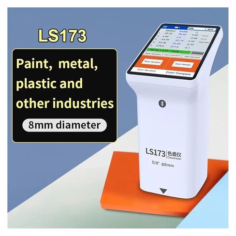 مقياس الألوان المحمول LS173 مع محلل ألوان لشاشات اللمس للطلاء والبلاستيك وقيم مختبر النسيج تشير إلى حساسية عالية وخطأ منخفض in Kuwait