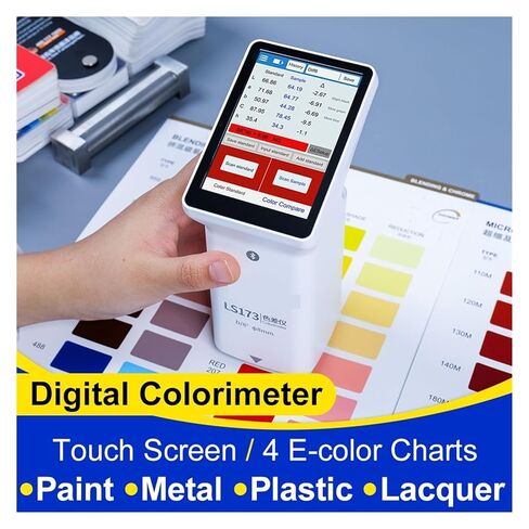 مقياس الألوان المحمول LS173 مع محلل ألوان لشاشات اللمس للطلاء والبلاستيك وقيم مختبر النسيج تشير إلى حساسية عالية وخطأ منخفض in Kuwait