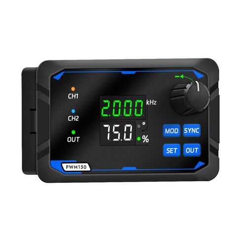 Dual-Channel Signal Generator, DC 5-24V 4-20ma Frequency Function Generator 1HZ~100KHZ PWM Pulse Frequency Duty Cycle phasing Motor Driver Speed Controller Adjustable in Kuwait