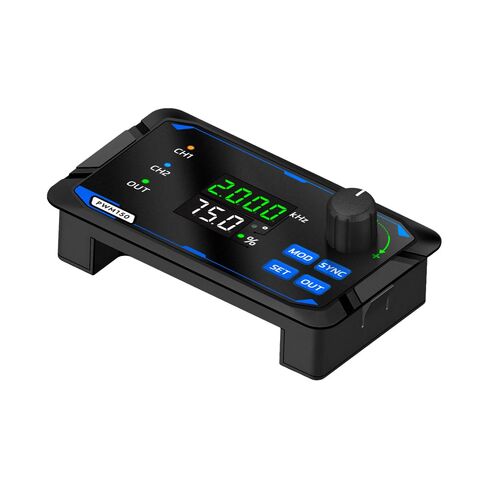 Dual-Channel Signal Generator, DC 5-24V 4-20ma Frequency Function Generator 1HZ~100KHZ PWM Pulse Frequency Duty Cycle phasing Motor Driver Speed Controller Adjustable in Kuwait