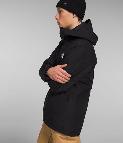 THE NORTH FACE Men’s ThermoBall Eco Snow Triclimate Waterproof Insulated Ski Jacket, Boysenberry/TNF Black, Large in Saudi Arabia