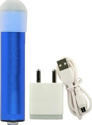 جهاز كشف الأوردة LED على شكل حرف O للأطفال، أزرق، جهاز طبي يعمل بمنفذ USB قابل لإعادة الشحن in Saudi Arabia