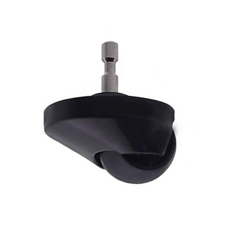 استبدال عجلة العجلات الأمامية - جزء مكنسة روبوتية متوافق مع Xiaomi Mi، Roborock S5 S6 S7 Q7 Q Revo، Xiaowa T4 T6 - ملحق أسطوانة دوارة سوداء، قطعة واحدة in Saudi Arabia