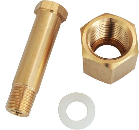 Heyous النحاس الضغط المخفض تركيبات ذكر 1/4 بوصة NPT محول الملحقات مناسبة ل CGA-320 اسطوانة غاز ثاني أكسيد الكربون in Saudi Arabia