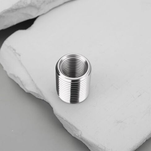 SING F LTD 5 قطعة 304 خيط الفولاذ المقاوم للصدأ المخفض M16x1.5 إلى M12x1.25 المناسب للدراجات النارية سيارة 20 مللي متر in Saudi Arabia