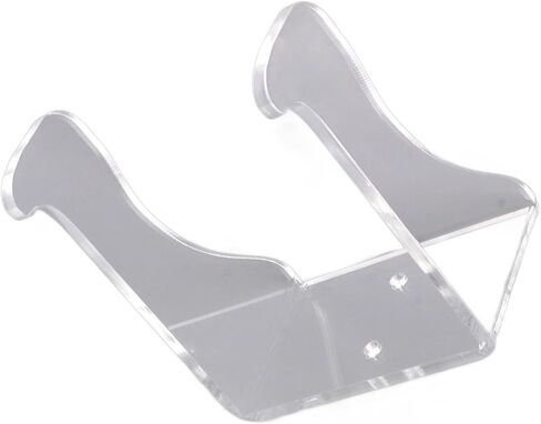 GLOGLOW Nan Clear Acrylic Guitar Wall Mount Hanger, Strong and Durable Hook for Guitar, Violin, Ukulele, Ideal for Home and Studio Use Daily Necessities in Saudi Arabia