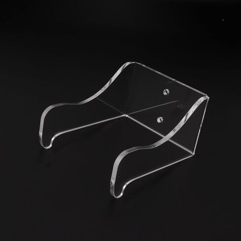 GLOGLOW Nan Clear Acrylic Guitar Wall Mount Hanger, Strong and Durable Hook for Guitar, Violin, Ukulele, Ideal for Home and Studio Use Daily Necessities in Saudi Arabia