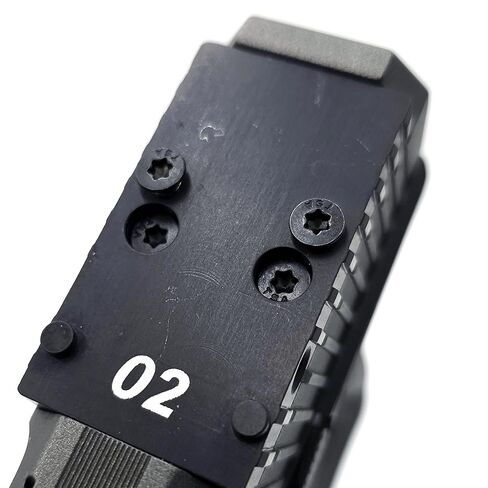 TSA® 32-Piece Screw Set for Red Dot Optics & Adapter Plates – Fits Trijicon®, Holosun®, Vortex®, Shield®, Docter®, Vector Optics® – Pre-Applied Threadlocker – Includes T10 Hex Key in Kuwait