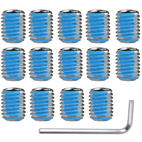 14 حزمة WR01X11014 3031578 مجموعة برغي لجهاز GE Appliance مقبض باب الثلاجة مجموعة استبدال المسمار لجهاز GE PS6011723 3031578 WR01X11014 (إحضار مفتاح سداسي) in Kuwait