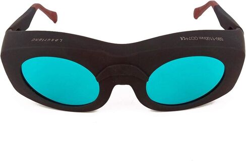 680nm-1100nm 1064nm ND:YAG and 980nm 808nm Infrared IR Laser Protective Goggles Glasses CE OD+7 Glass Lens in Kuwait