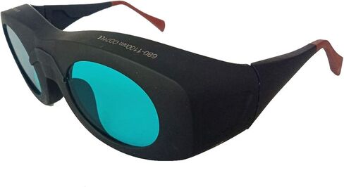 680nm-1100nm 1064nm ND:YAG and 980nm 808nm Infrared IR Laser Protective Goggles Glasses CE OD+7 Glass Lens in Kuwait