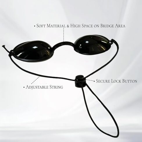 Tanning Goggles,Tanning Bed Goggles,Eye Protection for Red Light Therapy,Red Light Therapy Eye Protection in Kuwait