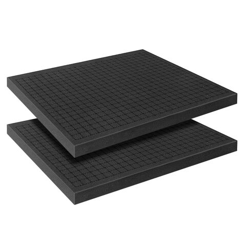 Pick and Pluck Foam Sheets, 2Pcs 16 x 12 x 1 Inch Pick Apart Foam Padding for Camera Storage, Crafts, Tool Box, Storage Drawer in Saudi Arabia