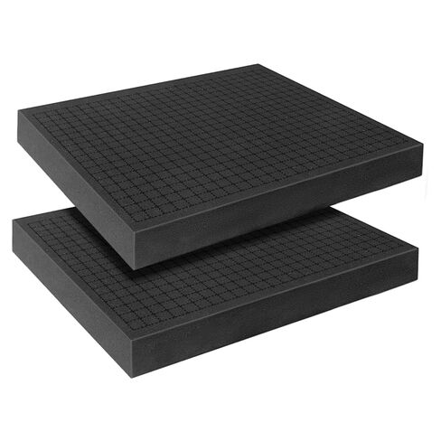 Pick and Pluck Foam Sheets, 2Pcs 16 x 12 x 1 Inch Pick Apart Foam Padding for Camera Storage, Crafts, Tool Box, Storage Drawer in Saudi Arabia