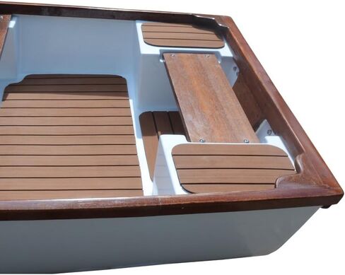 Old Modern Handicrafts K232 11.5 ft Composite Whitehall Dinghy with Teak Accent in Kuwait