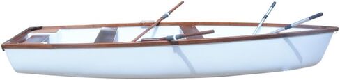 Old Modern Handicrafts K232 11.5 ft Composite Whitehall Dinghy with Teak Accent in Kuwait