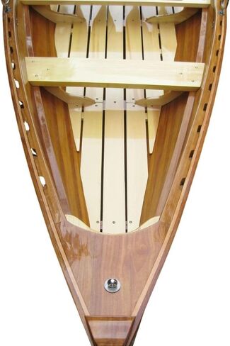 Old Modern Handicrafts Wooden Whitehall Row Boat with Composite Reinforcement & Gelcoat (204L x 53.1W x 29.9H) – Handmade Nautical Décor Gift in Kuwait