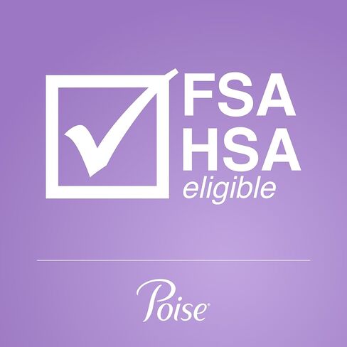 Poise Ultra Thin Incontinence & Postpartum Pads for Bladder Leaks, 7 Drop Ultra Absorbency, Long Length, 22 Count (Packaging May Vary) in Kuwait