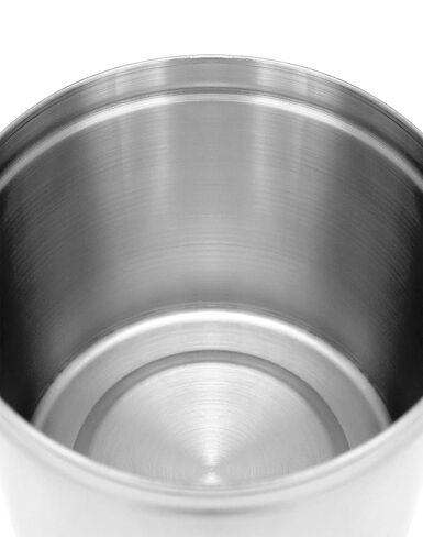 QWORK Stainless Steel Ointment Jar with Lid, 2 Pack Container Jars 20 oz Storage of Liquid Cotton Ball, Gauze, Swab, Lab in Saudi Arabia