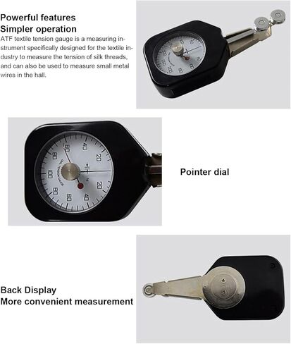 Textile Tensiometer 2 to 25gw Accuracy Pointer Dial Tension with Easy Reading Ideal for Textile Factories in Saudi Arabia