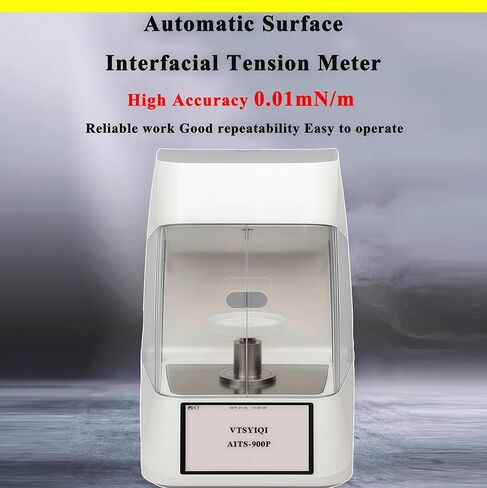 Liquid Surface Tension Meter Interfacial Tensiometer With Accuracy 0.01mN/m Measuring Range 0 to 1000mN/m Accuracy 0.01mN/m Platinum Plate For Food Oil Paint Test in Saudi Arabia