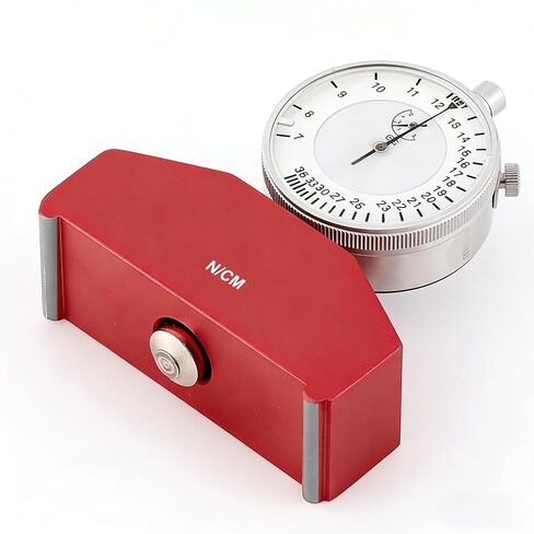 High Precision Silk Screen Printing Tension Meter, 7-36N Newton Force Gauge with Zero Calibration & Shock Absorber, Portable Silk Screen Print Mesh Tension Tester for Accurate Warp & Weft Measurement in Saudi Arabia