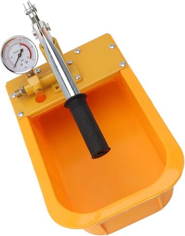 Water Pressure Test Pump, Hydraulic Pressure Test Pump Hand Pressure Test Pump Hydrostatic Test Pump Manual Pipe Leak Detector with Gauge for Pipeline Pressure Container Irrigation Firemen in Saudi Arabia